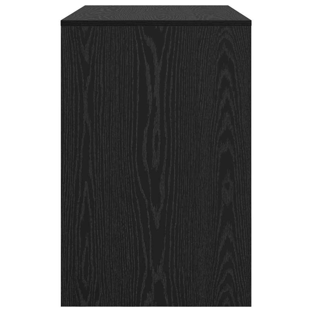 Black oak table 102 x 50 x 75 cm Engineered wood