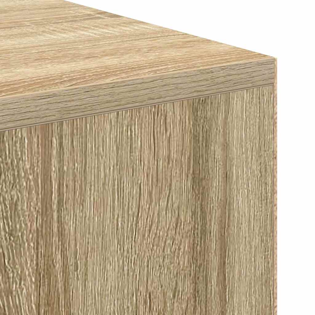 Table Sonoma Oak 102 x 50 x 75 cm Engineered Wood