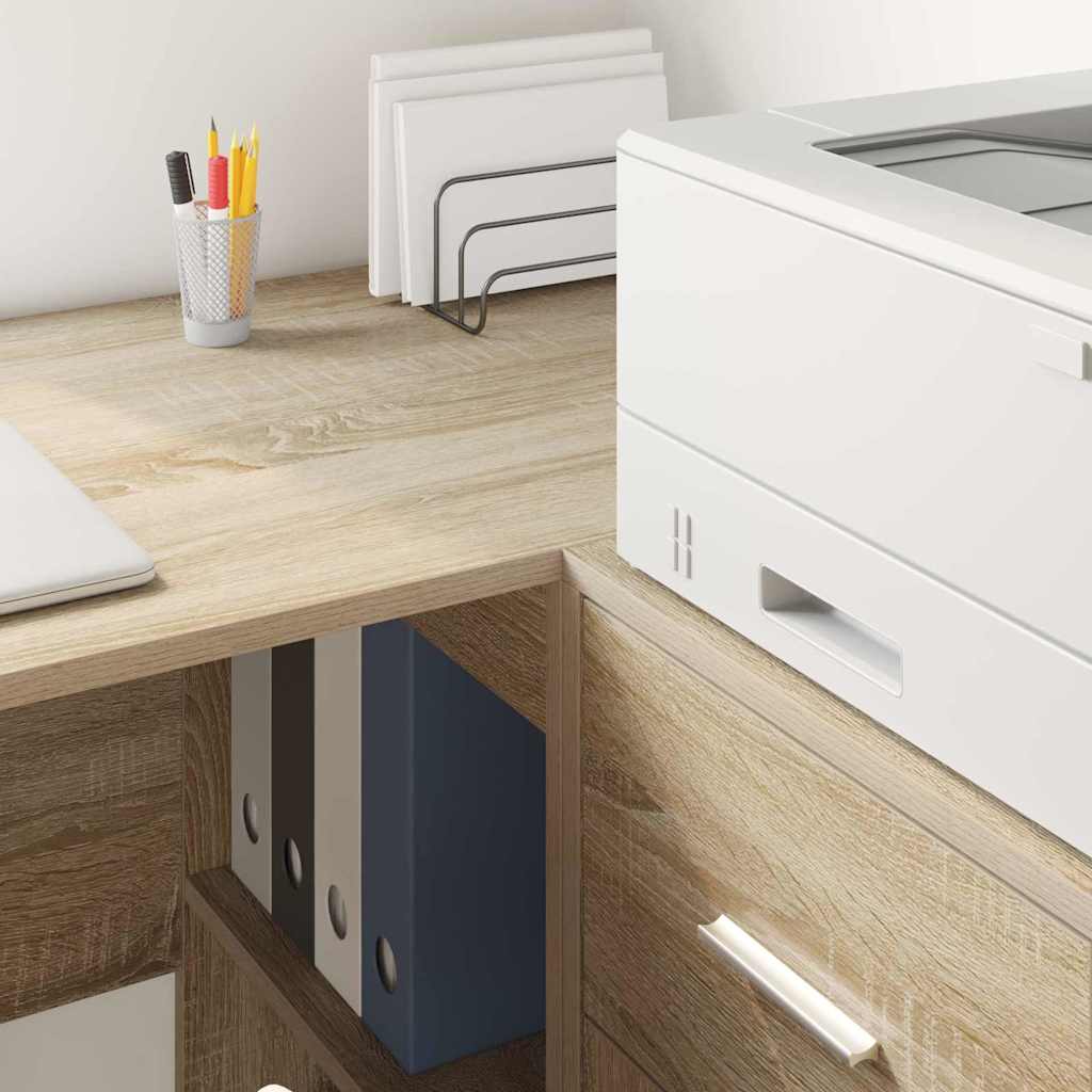 Table Sonoma Oak 102 x 50 x 75 cm Engineered Wood