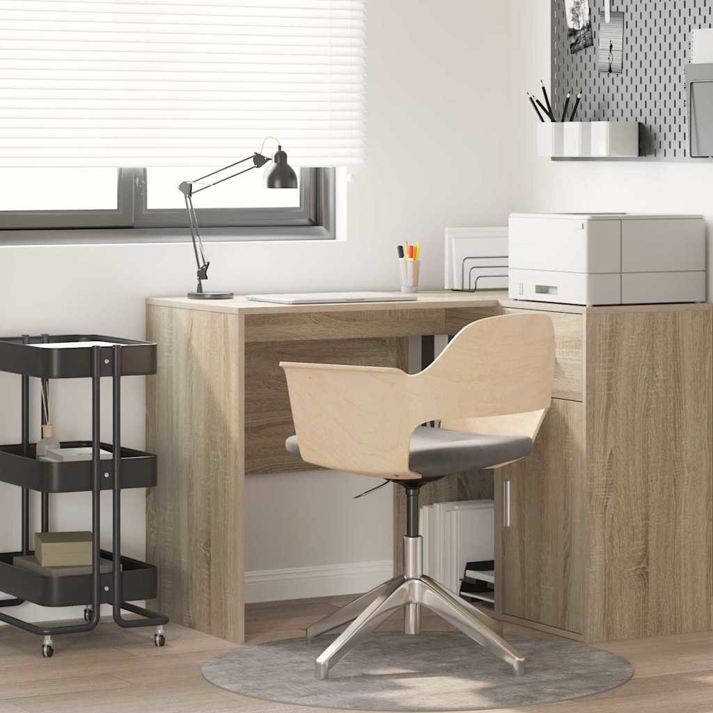 Table Sonoma Oak 102 x 50 x 75 cm Engineered Wood