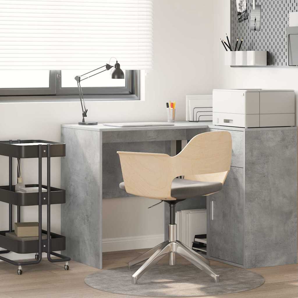 Table Concrete grey 102 x 50 x 75 cm Engineered wood