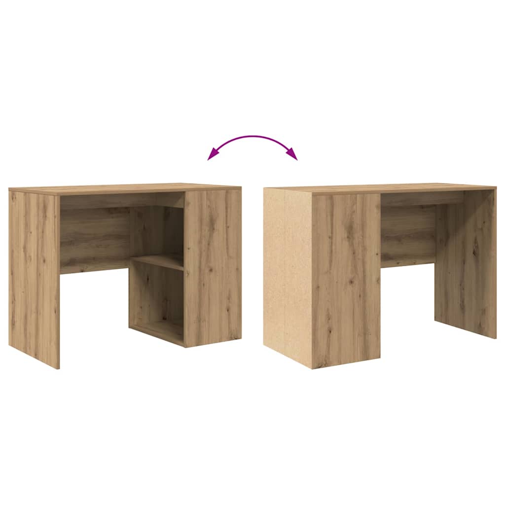Artisan oak table 102 x 50 x 75 cm Processed wood