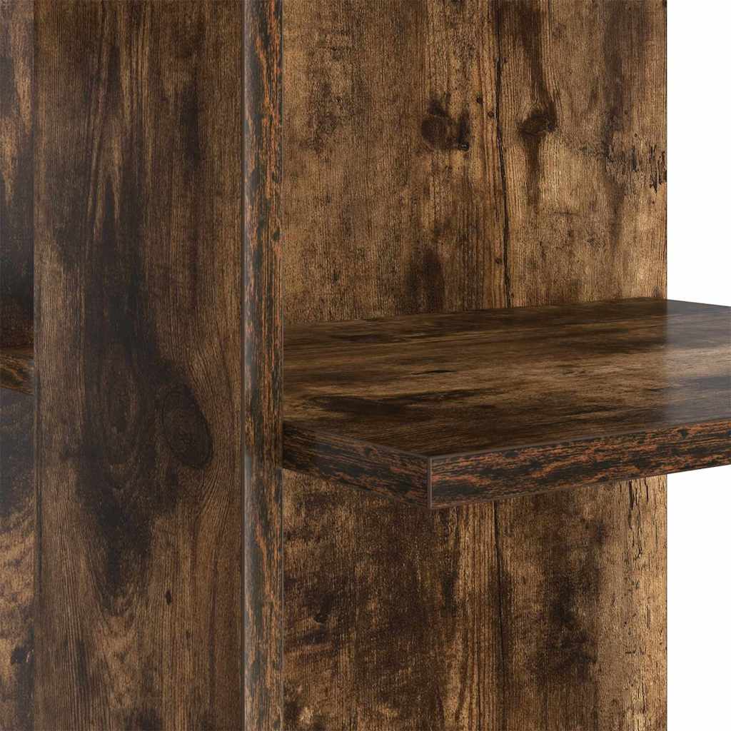 Corner Desk Smoked Oak 140 x 113.5 x 75 cm