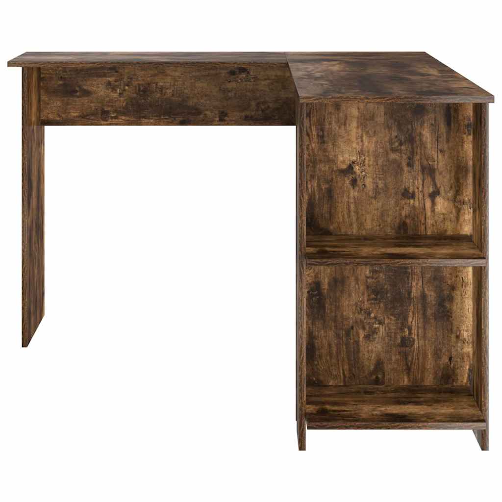 Corner Desk Smoked Oak 140 x 113.5 x 75 cm