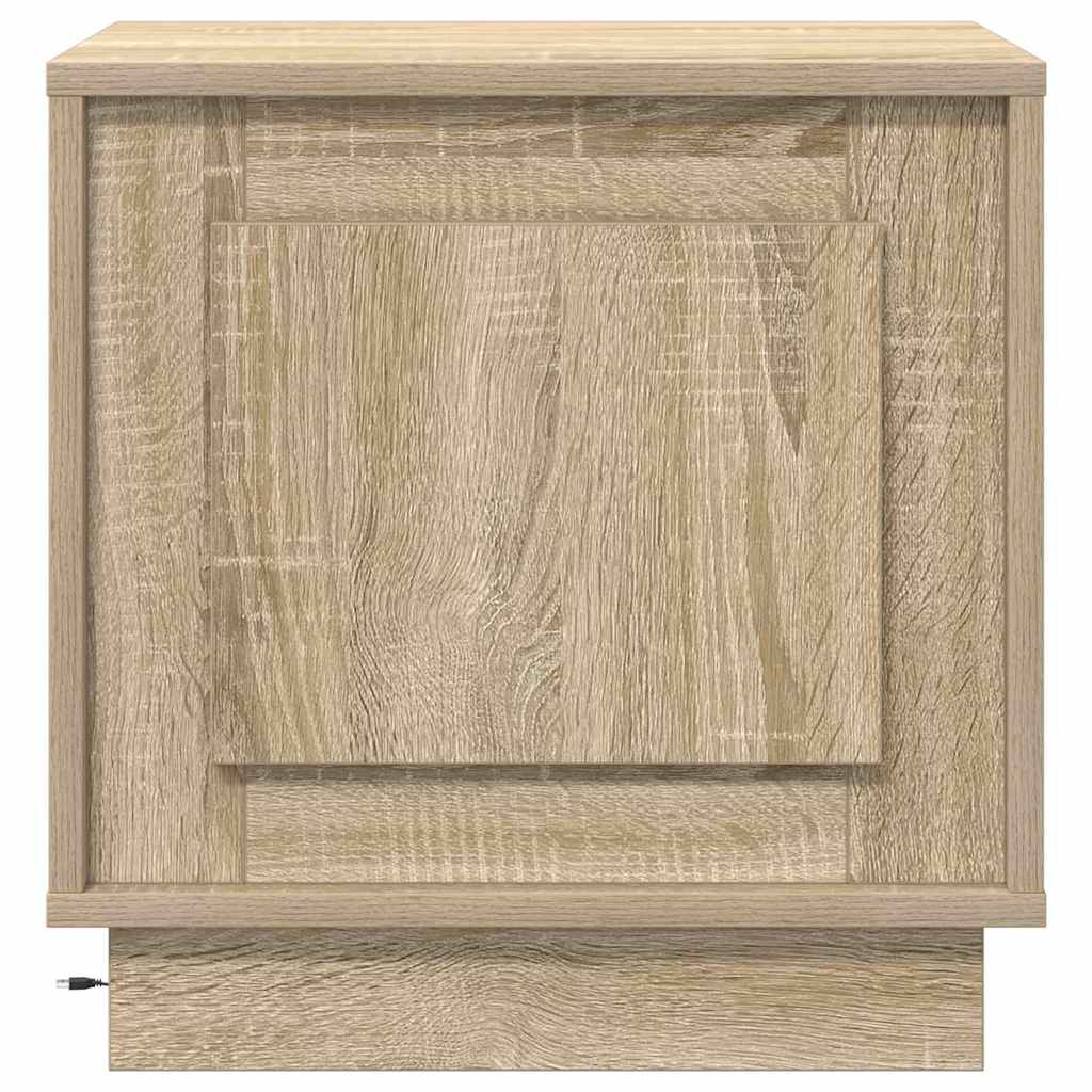 Šalia lovos spintelė Sonoma ąžuolas 44 x 34,5 x 45 cm