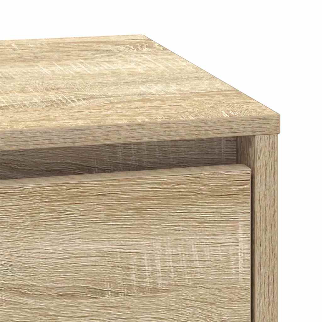 Šalia lovos spintelė 2 pcs Sonoma ąžuolas 39 x 34,5 x 50 cm