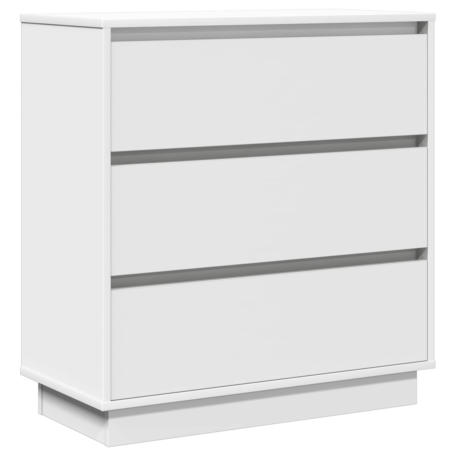 Šalia lovos spintelė Balta 71 x 34,5 x 75 cm Apdirbta mediena