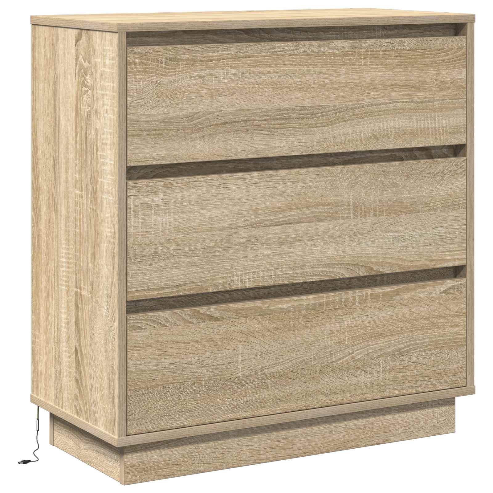 Naktsskapītis ozols Sonoma 71 x 34,5 x 75 cm