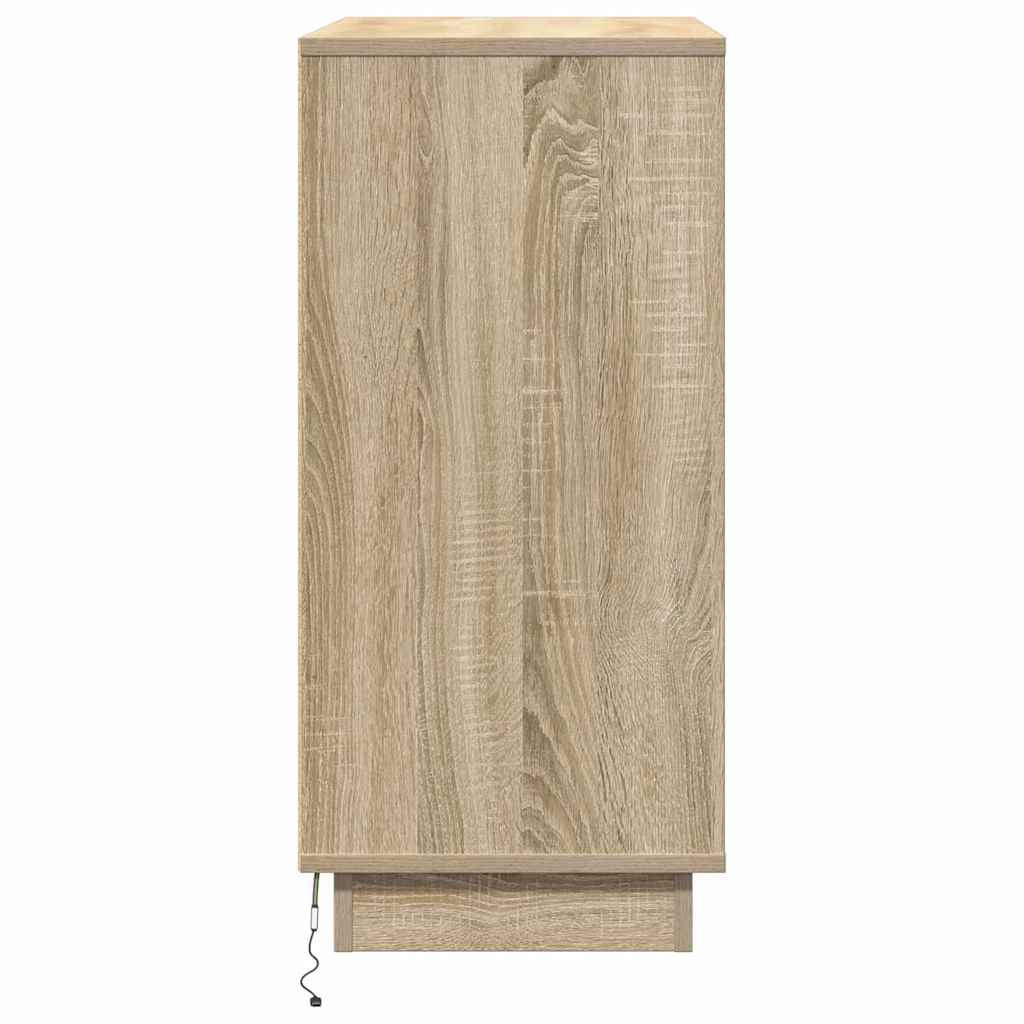 Naktsskapītis ozols Sonoma 71 x 34,5 x 75 cm