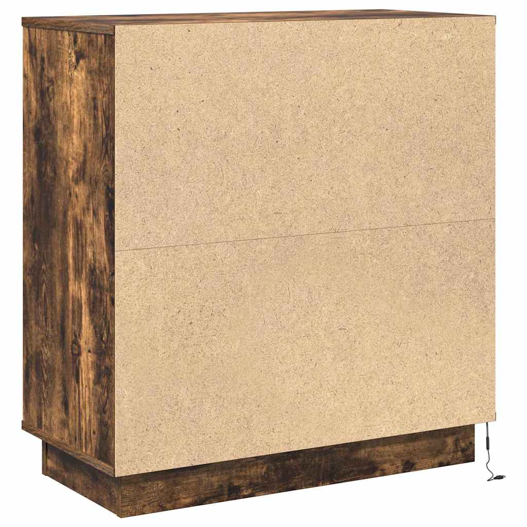 Naktsskapītis Kūpināts ozols 71 x 34,5 x 75 cm