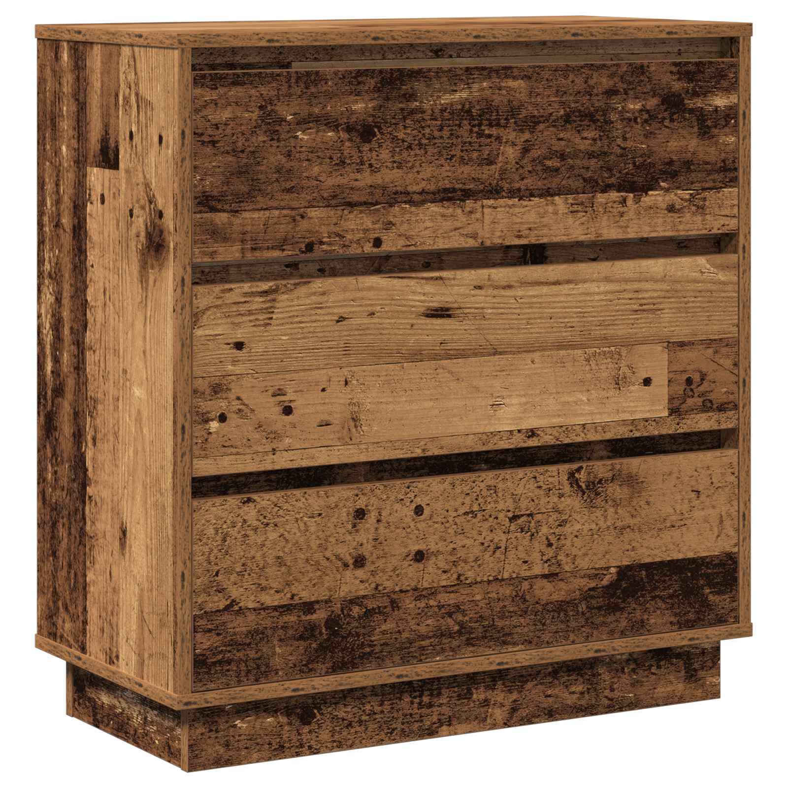 Naktsskapītis ar atvilktni, vecs koks 71 x 34,5 x 75 cm