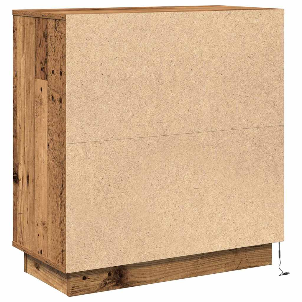 Naktsskapītis ar atvilktni, vecs koks 71 x 34,5 x 75 cm