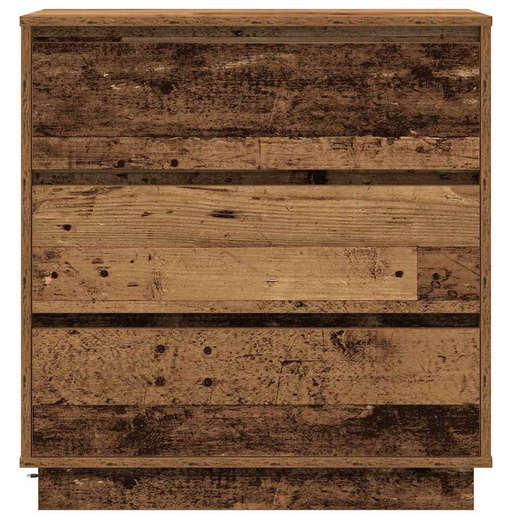 Naktsskapītis ar atvilktni, vecs koks 71 x 34,5 x 75 cm