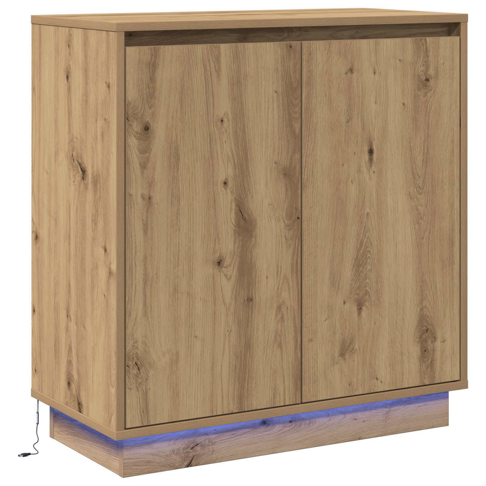 LED bufete Ozols Artisano 71 x 34,5 x 75 cm Inženierijas koksne