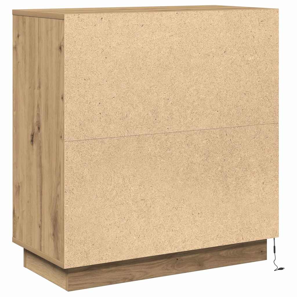 LED bufete Ozols Artisano 71 x 34,5 x 75 cm Inženierijas koksne