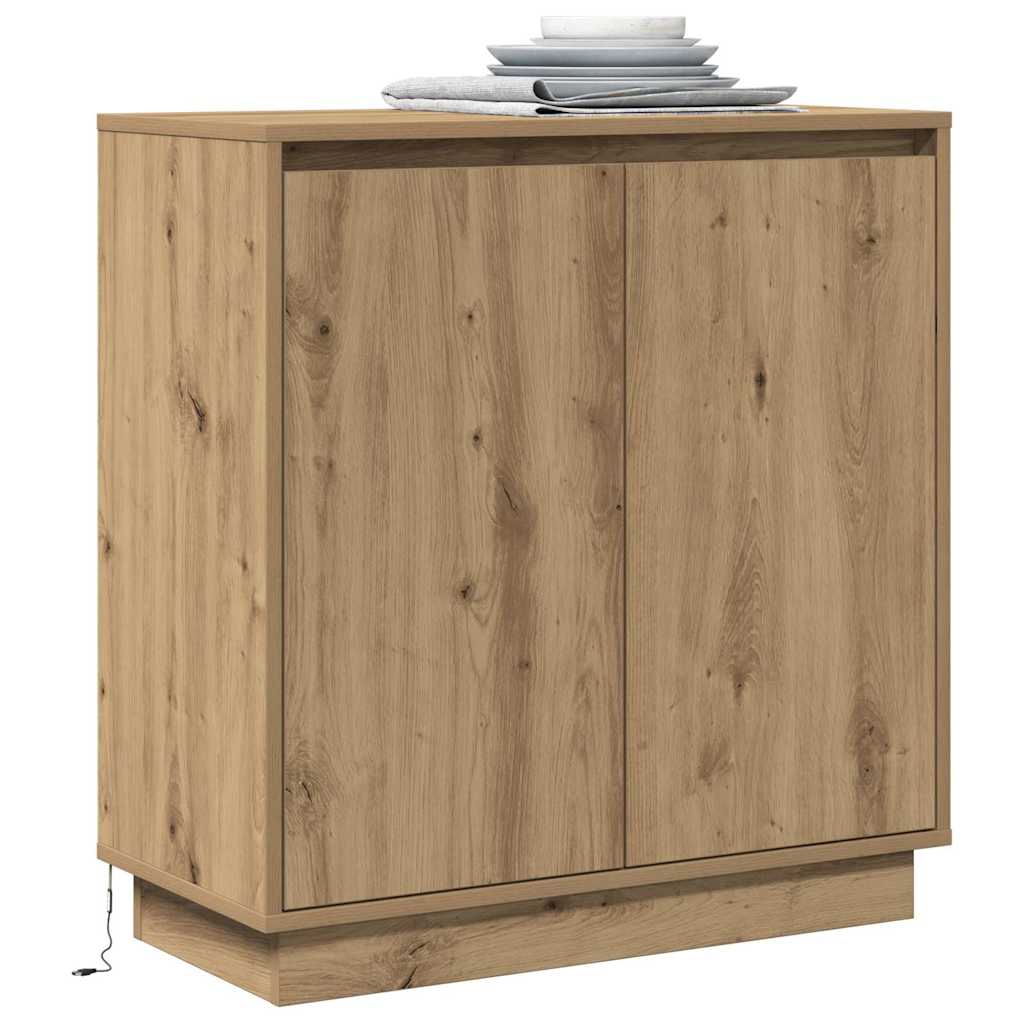 LED bufete Ozols Artisano 71 x 34,5 x 75 cm Inženierijas koksne