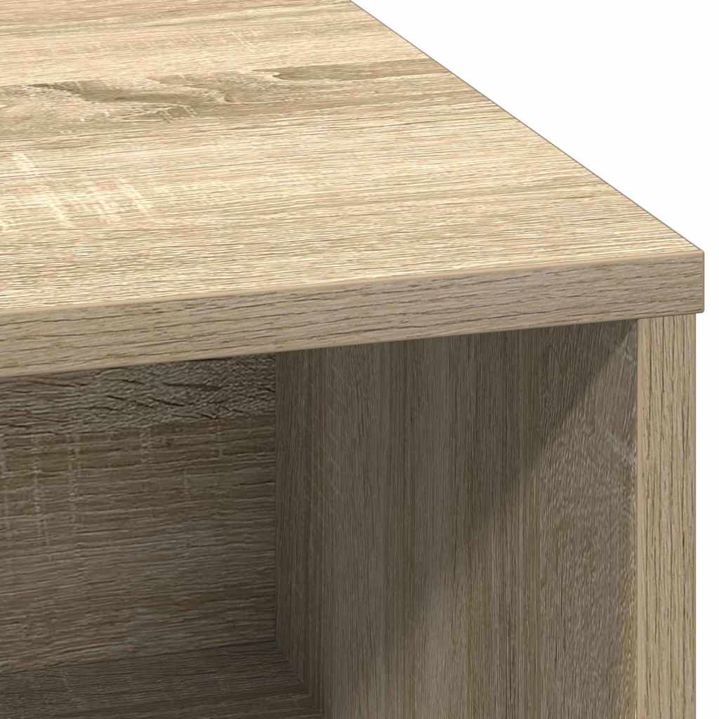 Sānu skapis ar LED Sonoma ozols 71 x 34,5 x 75 cm