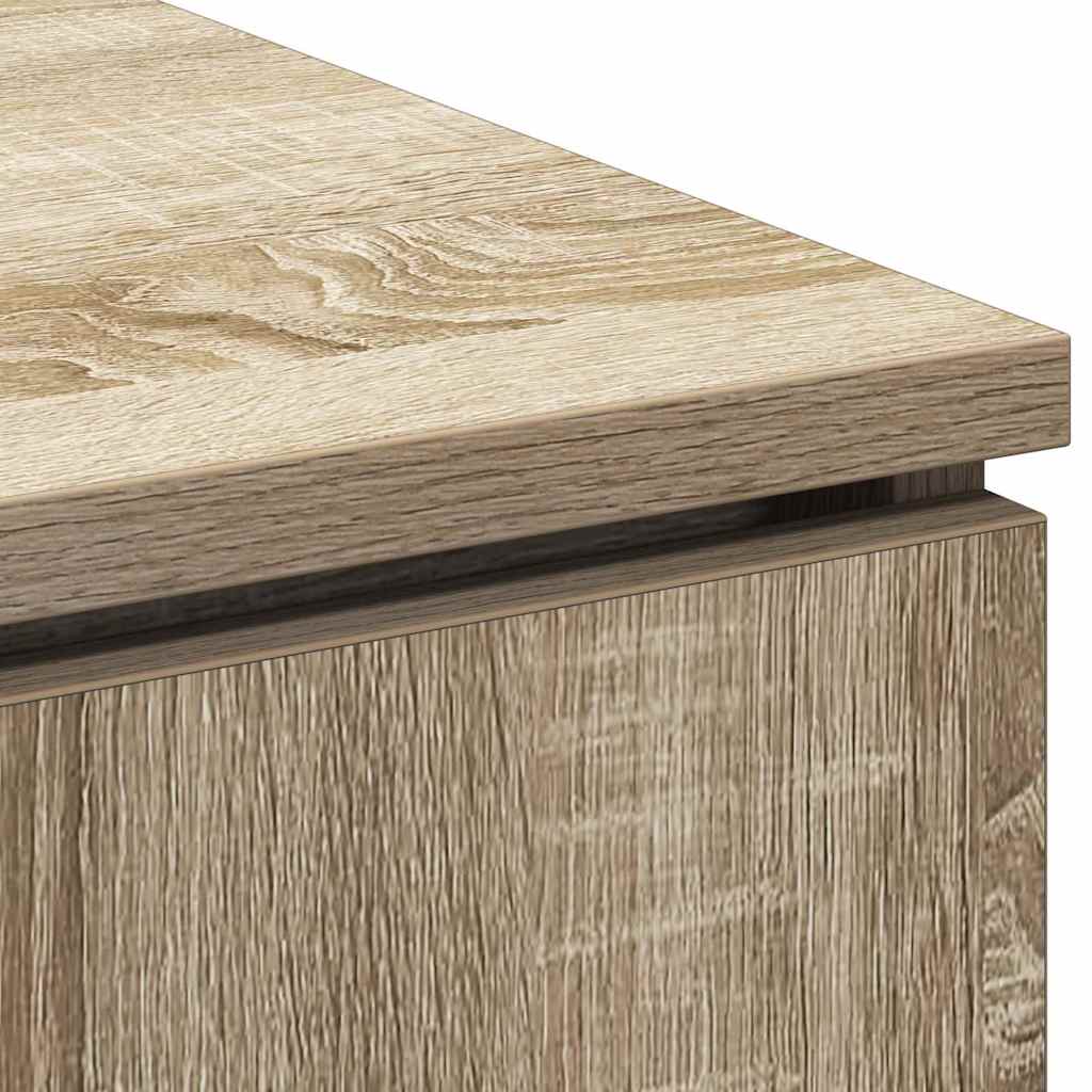 TV Cabinet with LED Sonoma Oak 100 x 38 x 49 cm