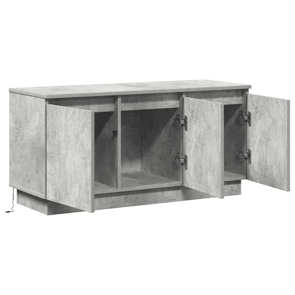 Televizoriaus spintelė Betono pilka 100 x 38 x 49 cm