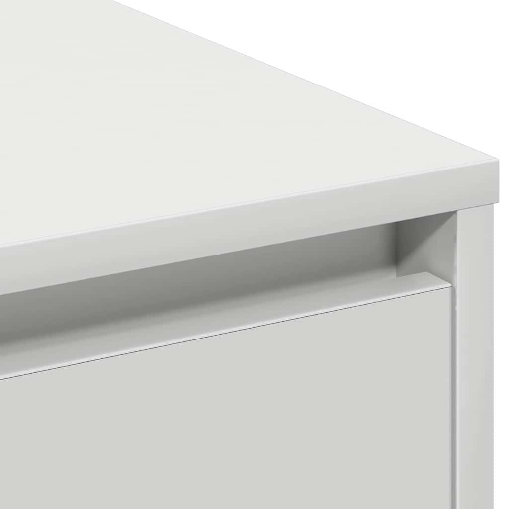 Sideboard with shelf White 90 x 32 x 75 cm Engineered wood