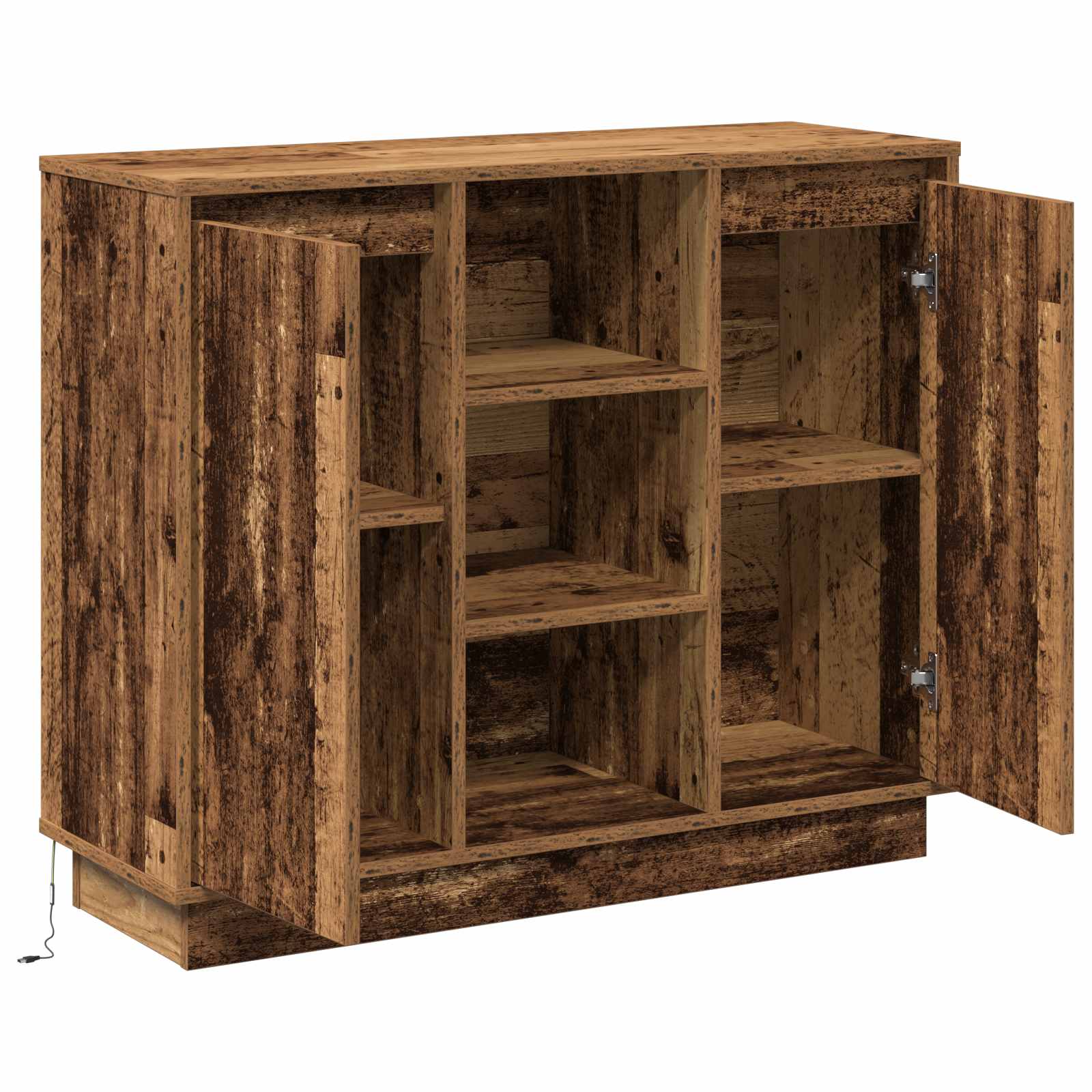 Sānu mēbele Antīka koka apdare 90 x 32 x 75 cm Apstrādāta koksne