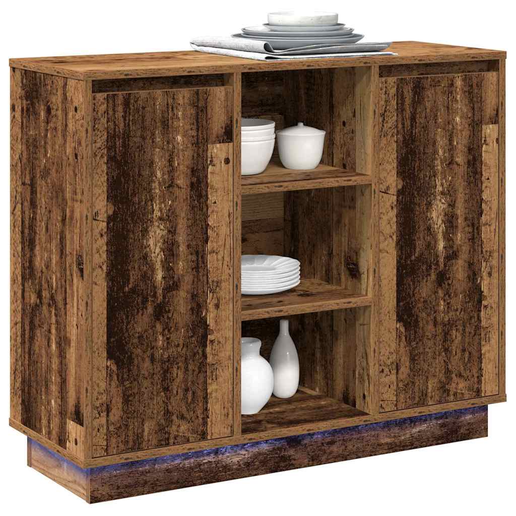 Sānu mēbele Antīka koka apdare 90 x 32 x 75 cm Apstrādāta koksne