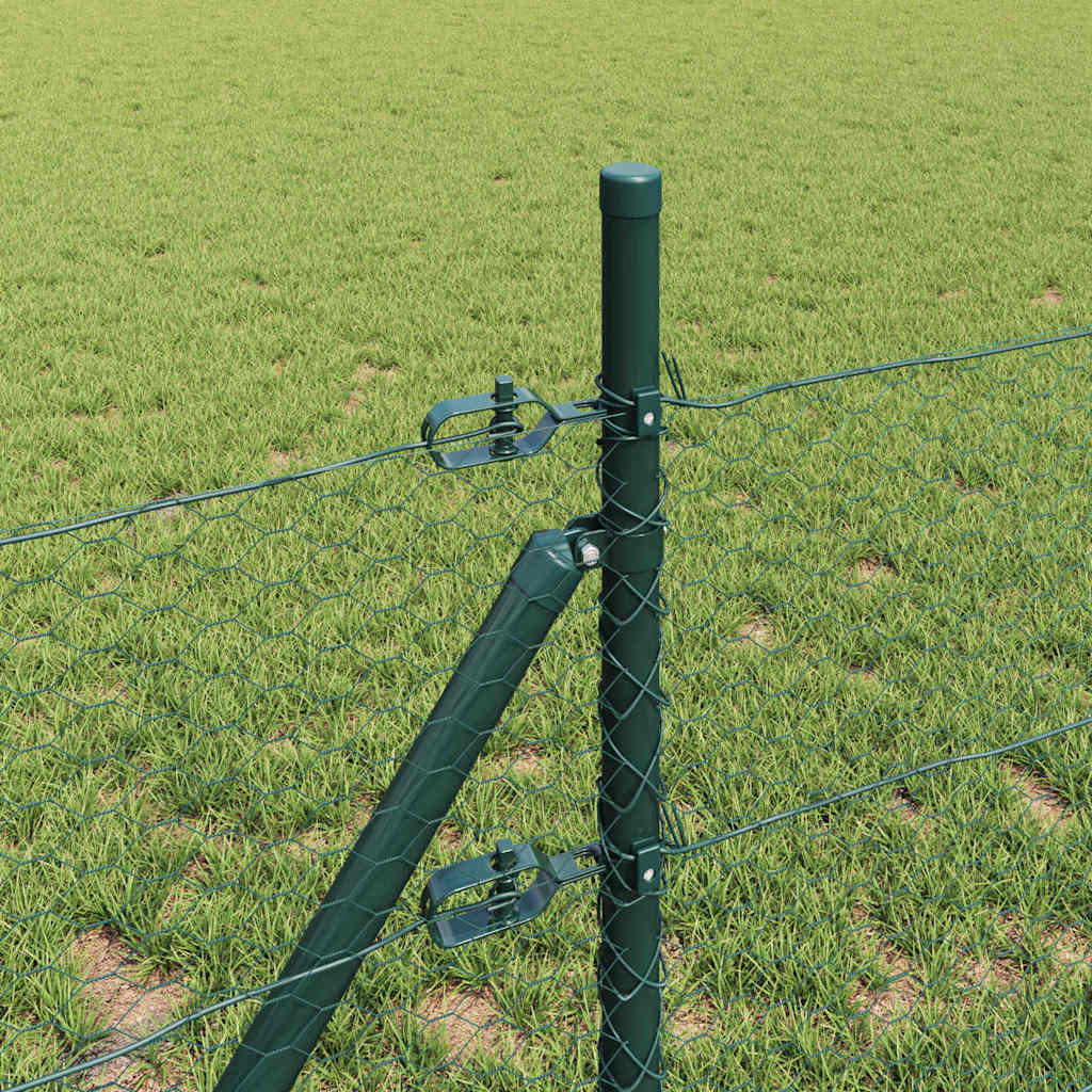 Green Fence Post 50 x 0.5 m (25 mm mesh)