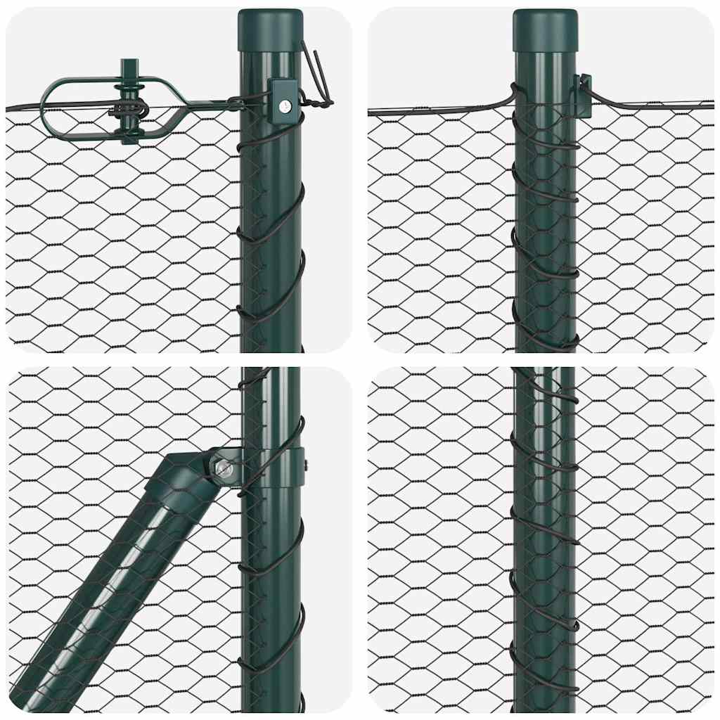 Tvorelės stulpas Pilka 100 x 0,5 m (13 mm tinklas)