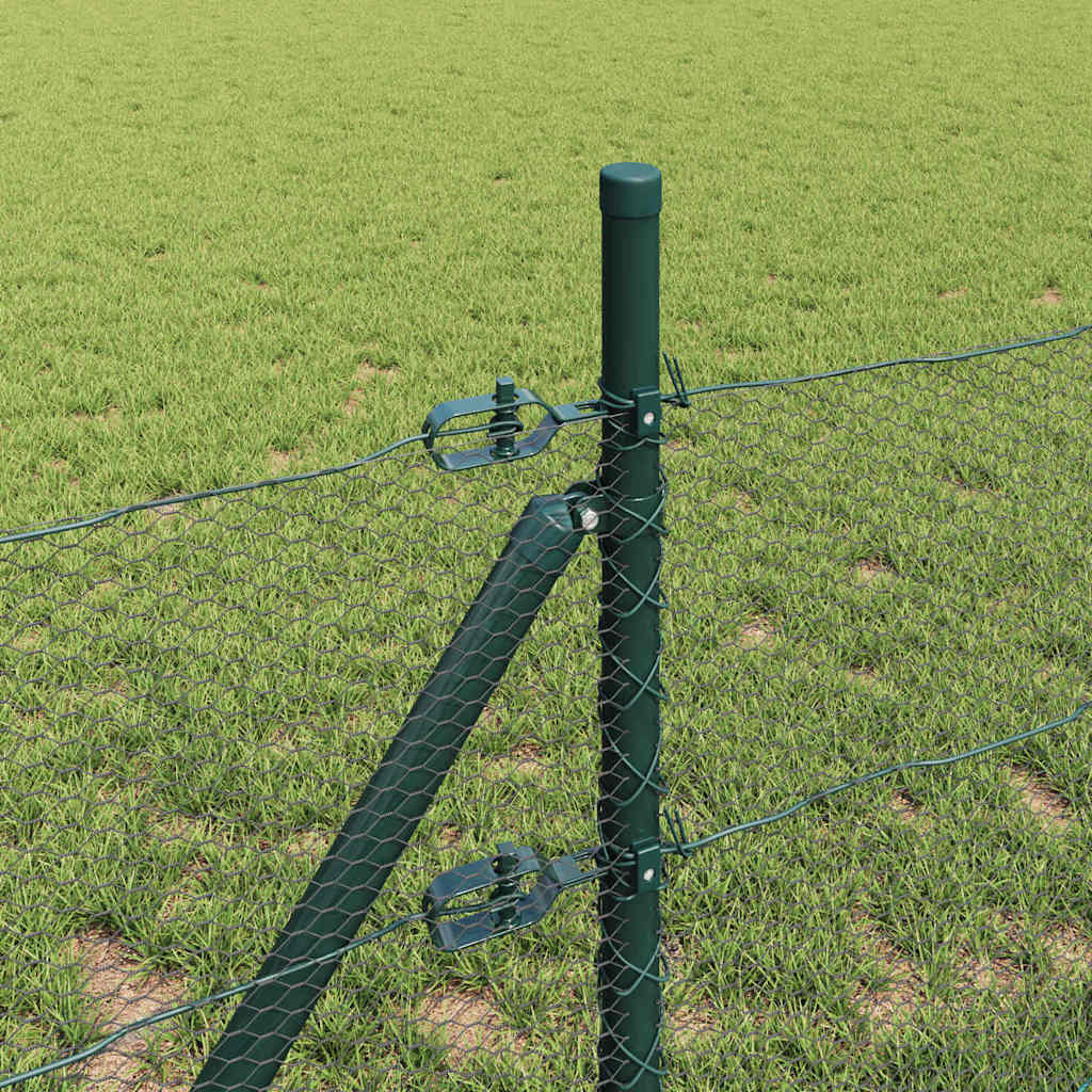 Tvorelės stulpas Pilka 100 x 0,5 m (13 mm tinklas)