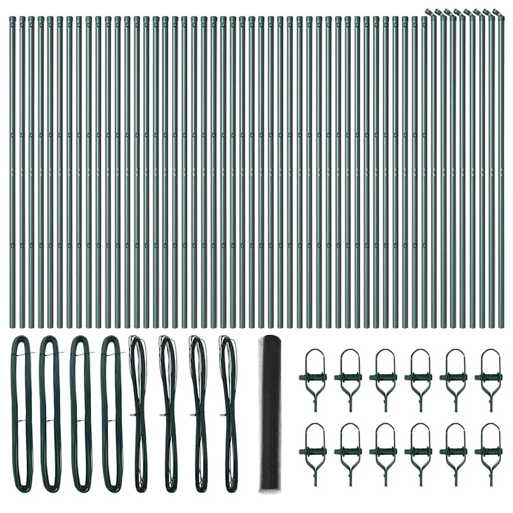 Fence Post Grey 100 x 1.4 m (36 mm Mesh)