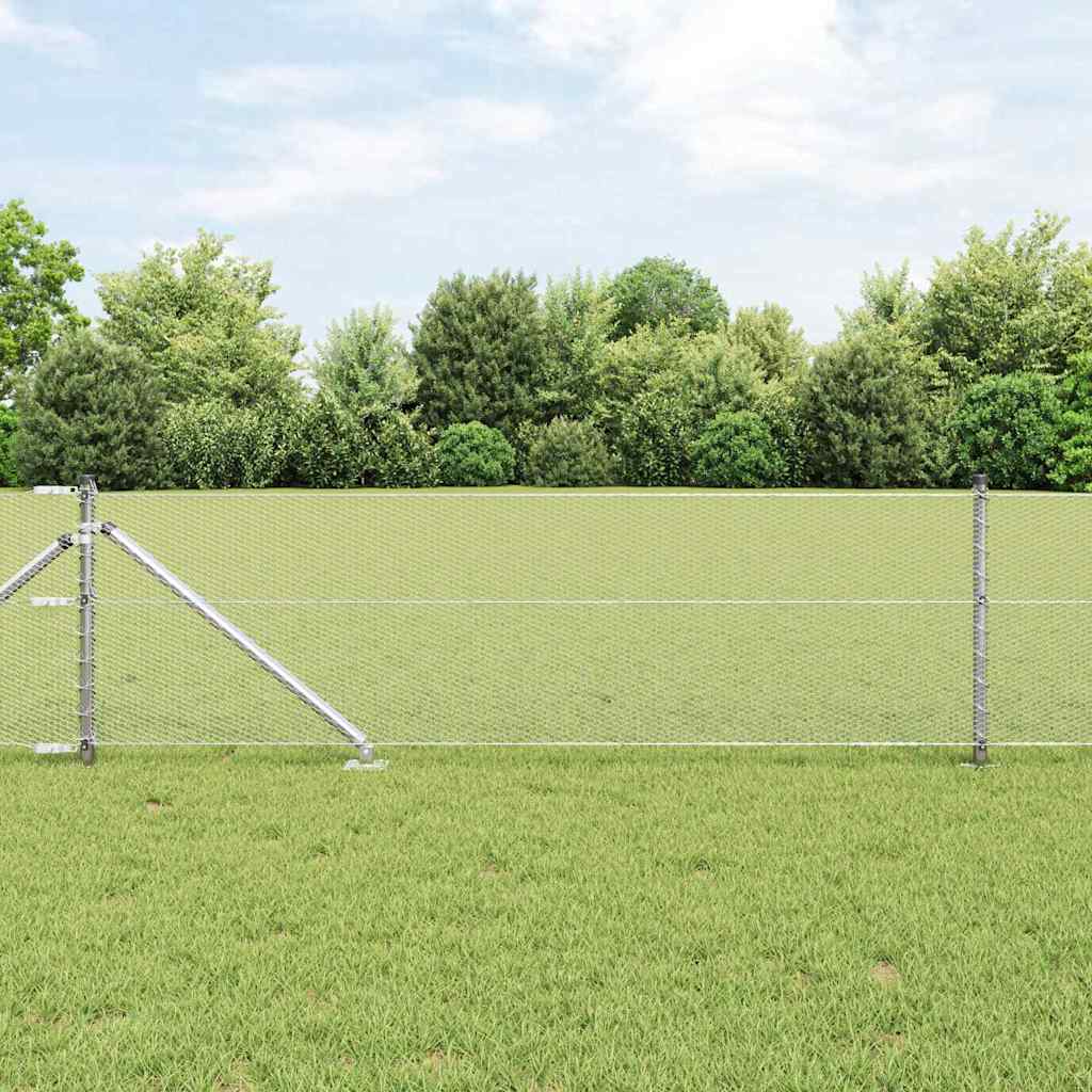 Hexagonal Fence with Post 100 x 0,6 m Galvanizuotas plienas
