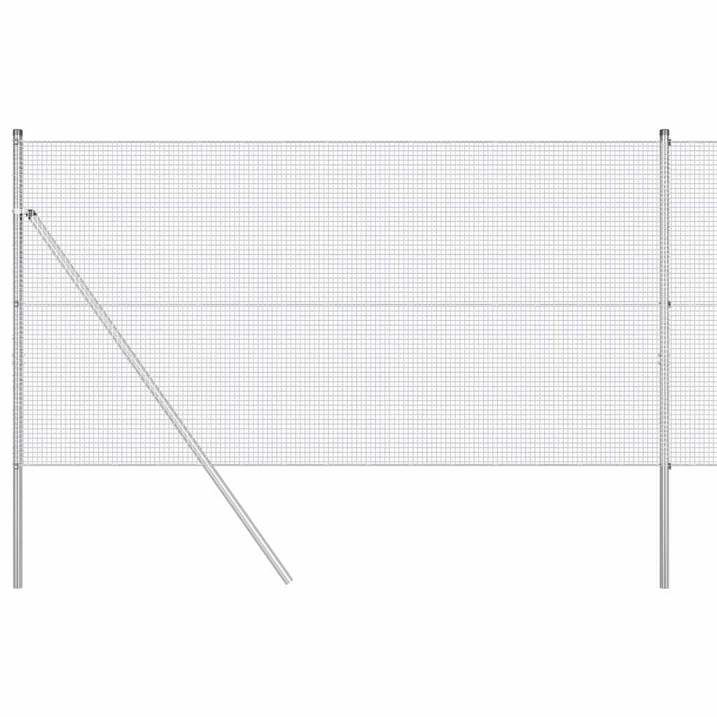 Tvora su stulpais Sidabro 1.2 x 10 m Plienas
