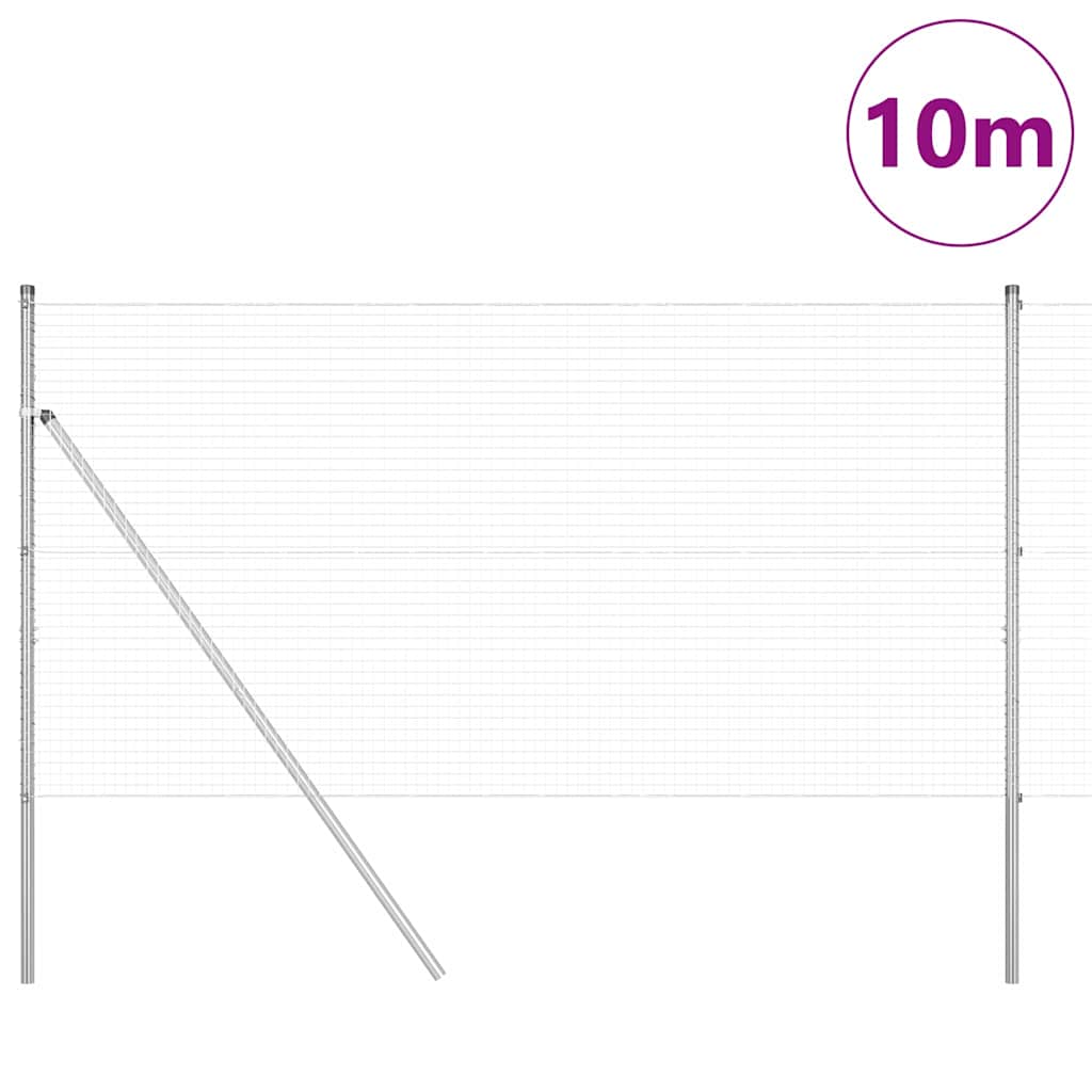 Tvora su stulpais Sidabro 1.4 x 10 m Plienas