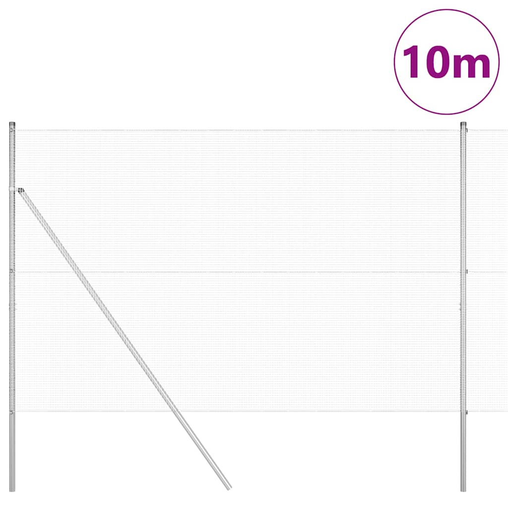 Tvora su stulpais Sidabro 1.6 x 10 m Plienas