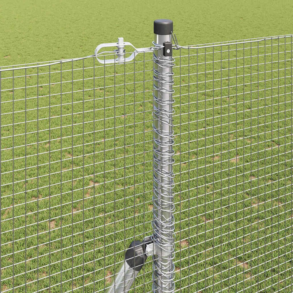 Tvora su stulpais Sidabro 1.6 x 10 m Plienas