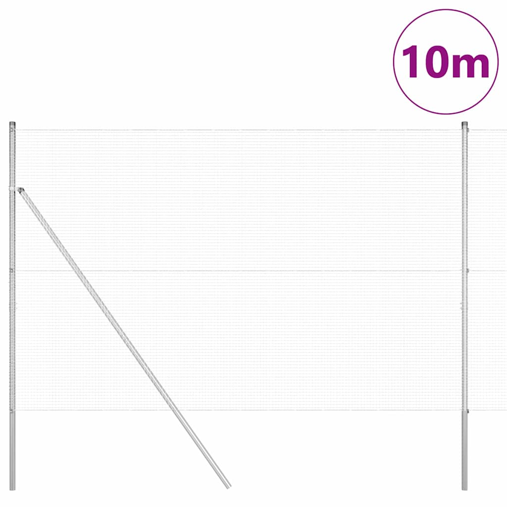 Tvora su stulpais Sidabro 1.6 x 10 m Plienas