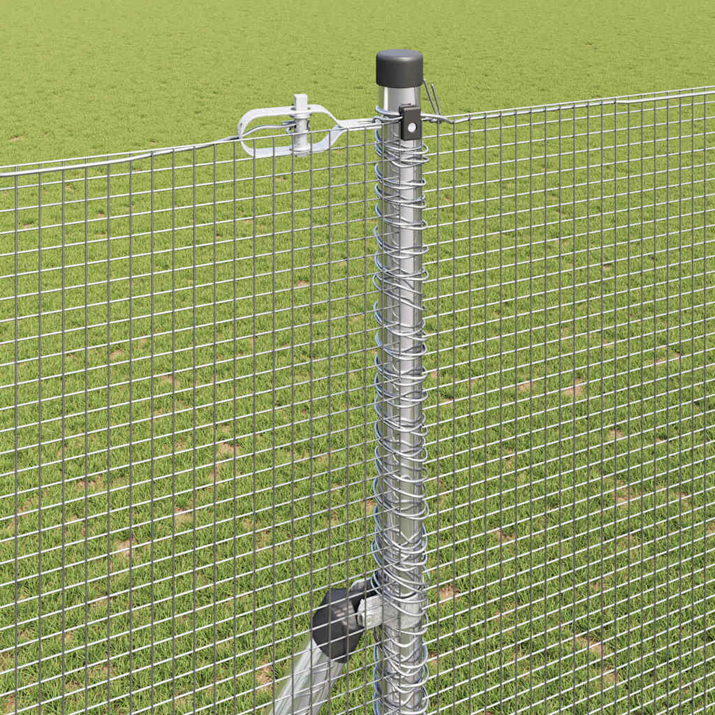 Tvora su stulpais Sidabro 1.6 x 25 m Plienas