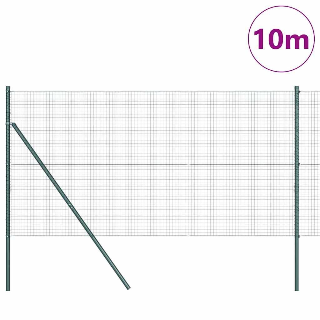 Žogs ar stabiem Zaļš 1.2 x 10 m Tērauds