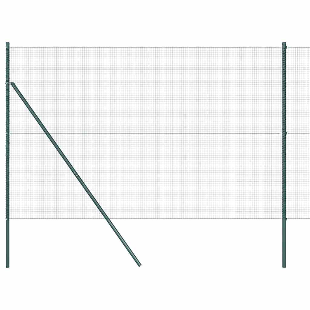 Tvora su stulpais Žalia 1.5 x 25 m Plienas