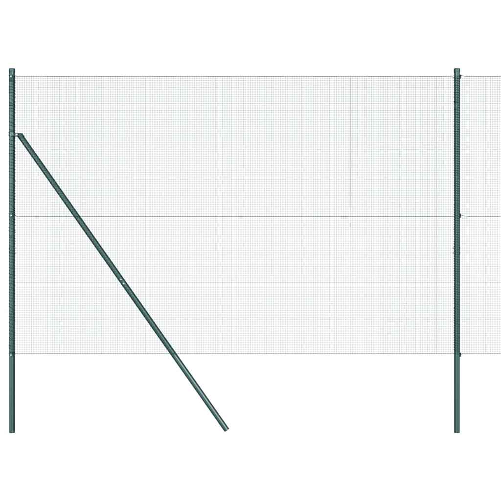 Tvora su stulpais Žalia 1.6 x 25 m Plienas