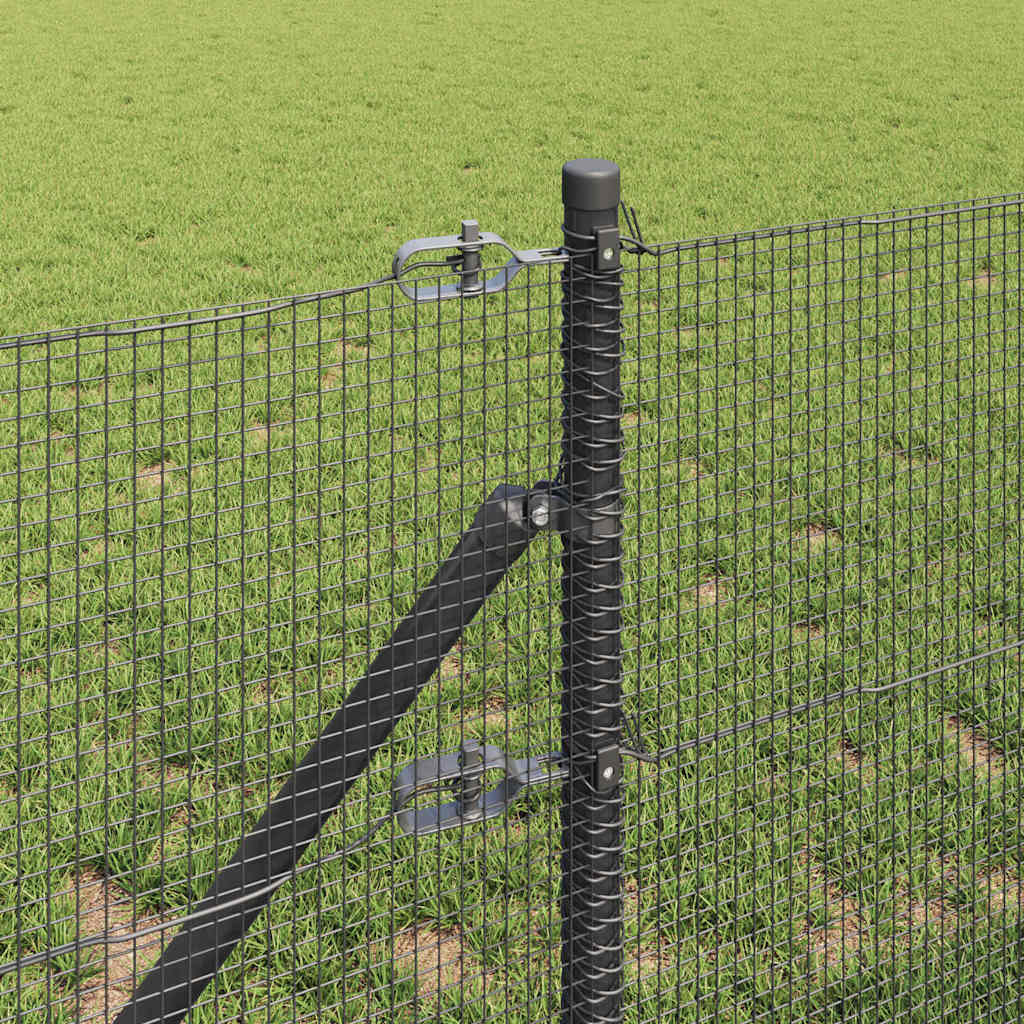 Žogs ar stabiem Pelēks 0.6 x 50 m Tērauds