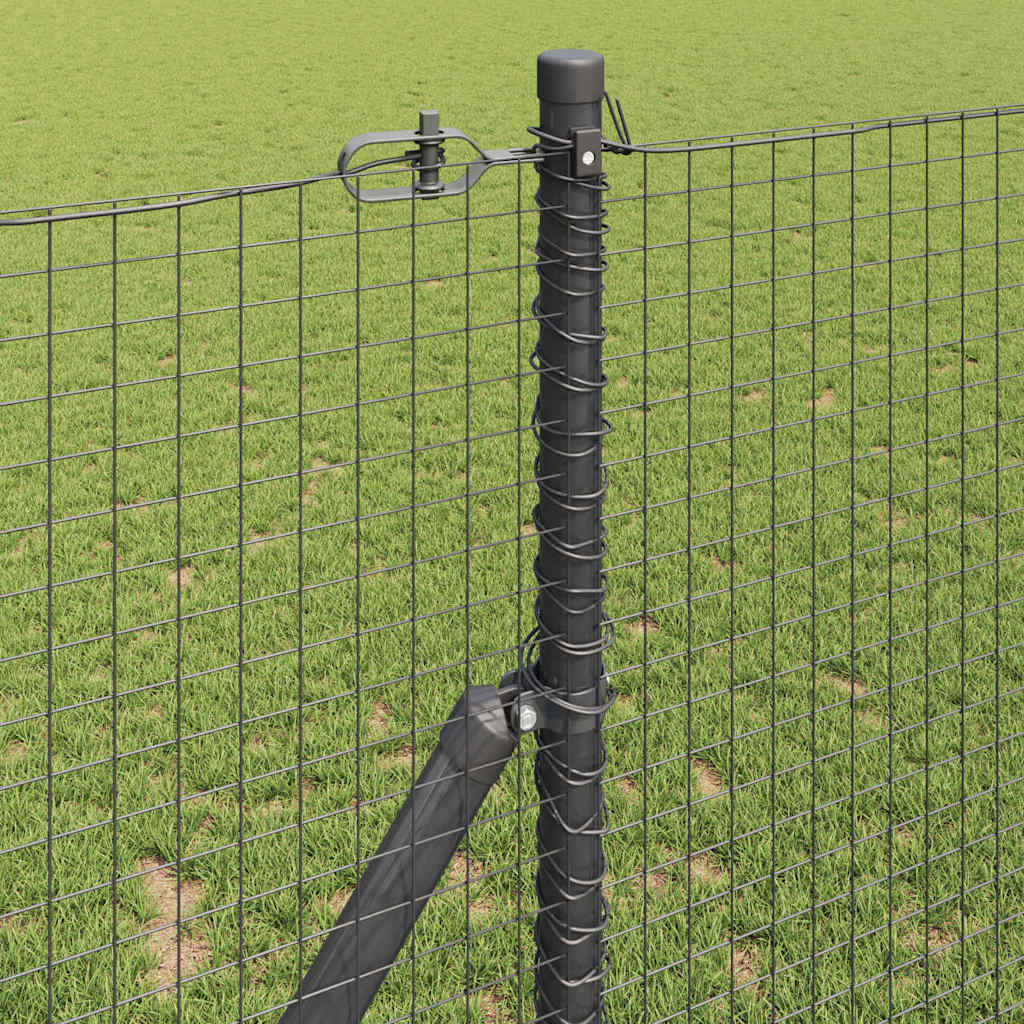 Žogs ar stabiem, pelēks, 1 x 50 m, tērauds
