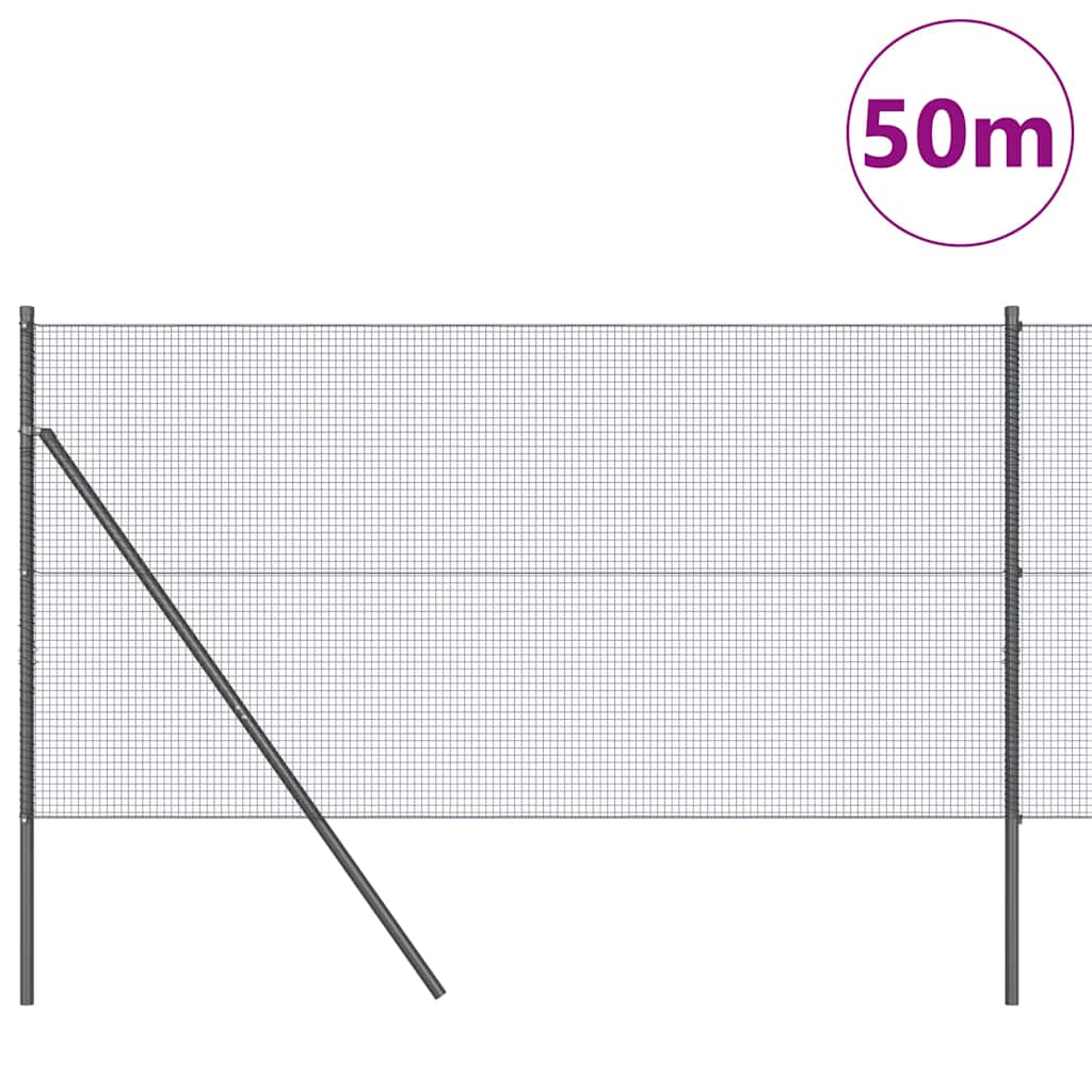 Tvora su stulpais Pilka 1.2 x 50 m Plienas