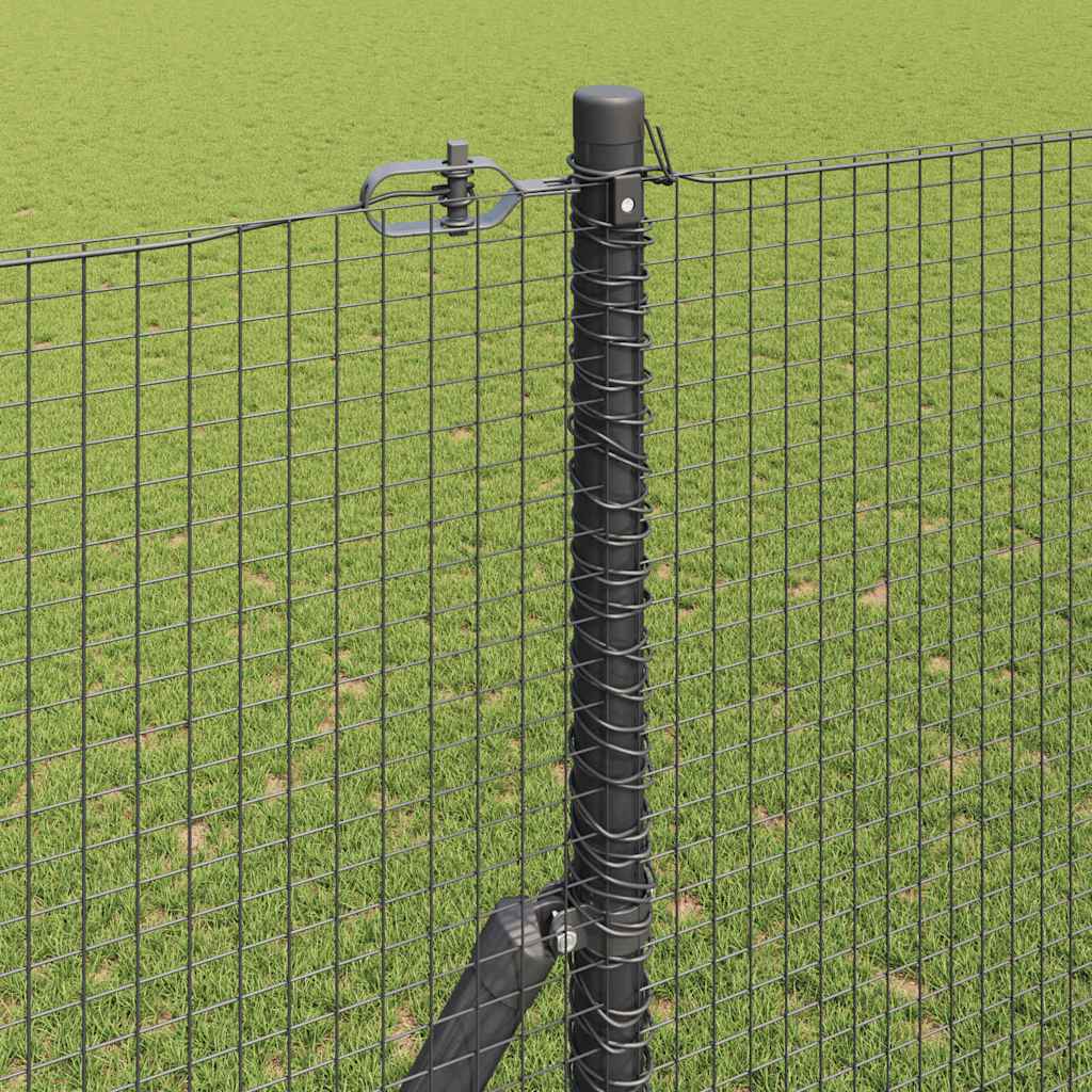 Žogs ar stabiem, pelēks, 1,4 x 50 m, tērauds