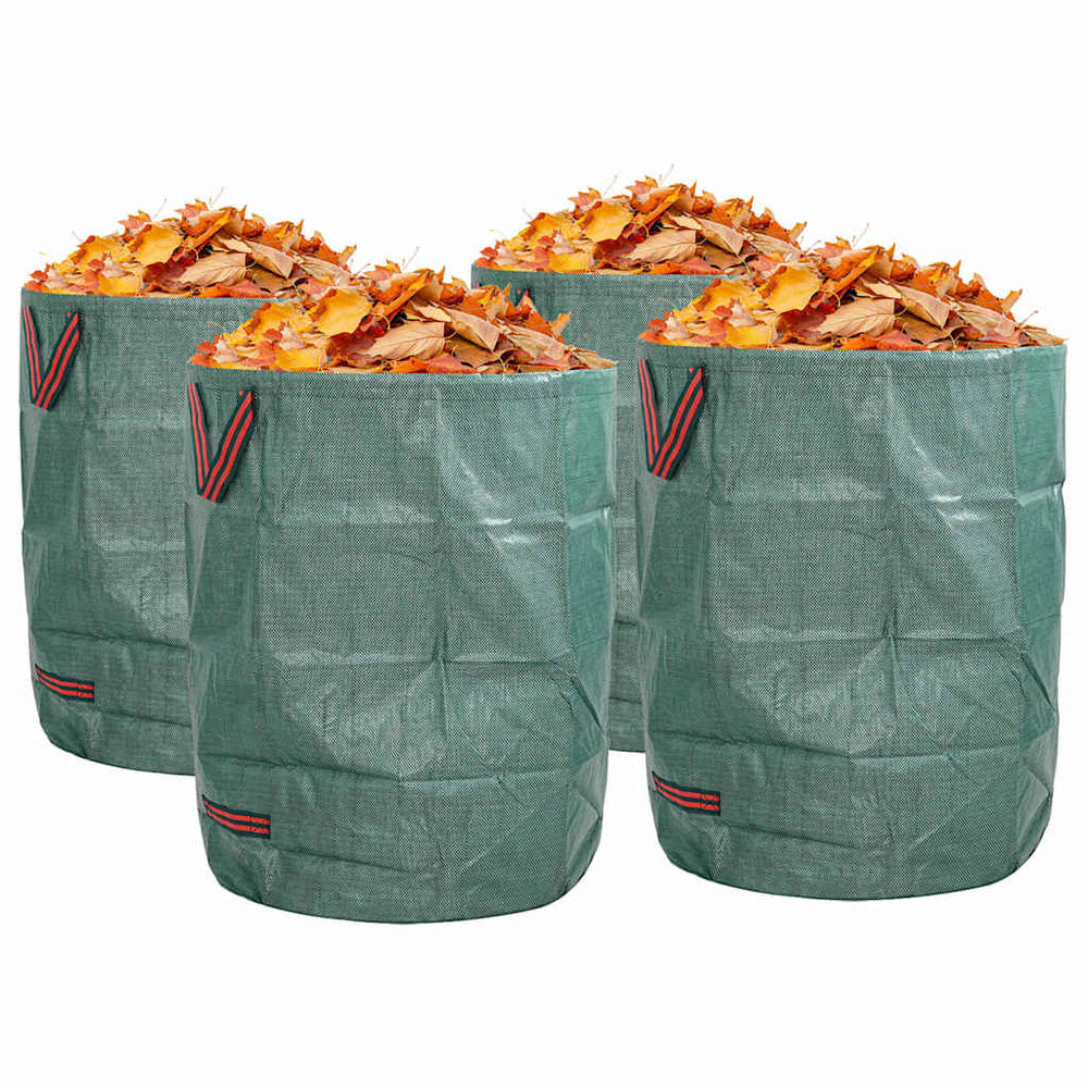 Sodo atliekų maišai 4 pcs Žalia 66 x 66 x 83,5 cm