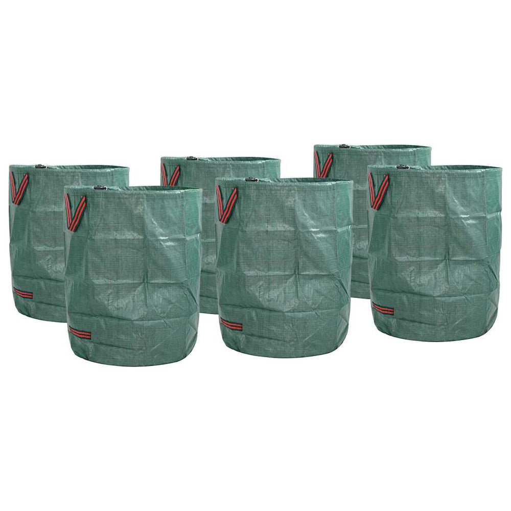 Sodo atliekų maišai 12 pcs Žalia 66 x 66 x 83,5 cm