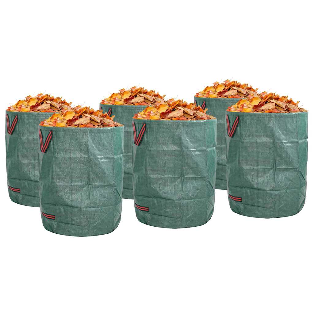 Sodo atliekų maišai 12 pcs Žalia 66 x 66 x 83,5 cm