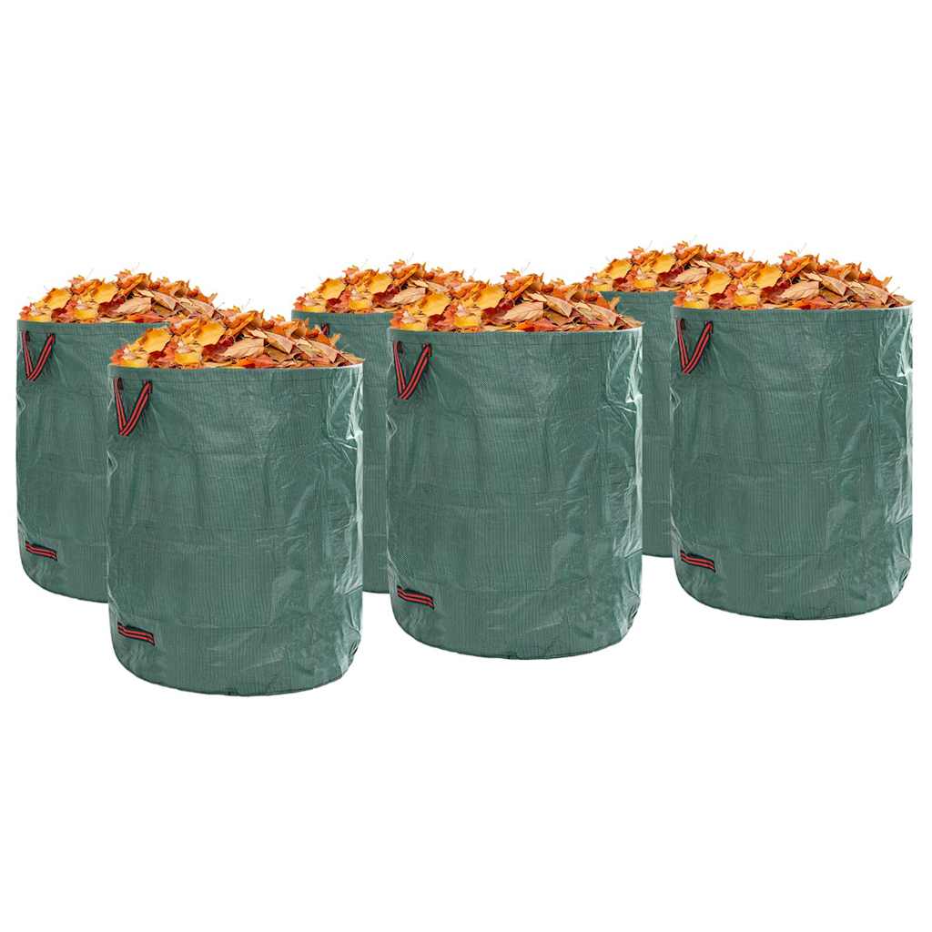 Sodo atliekų maišai 12 pcs Žalia 79 x 79 x 99.5 cm