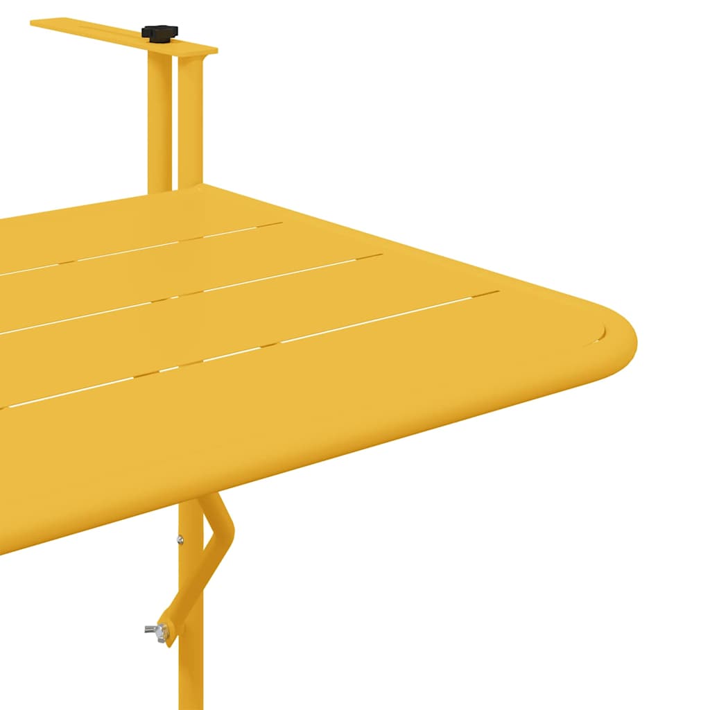 Kabantis balkono stalas Garstyčių 60 x 39 x 65 cm Plienas