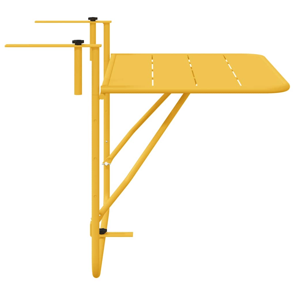 Kabantis balkono stalas Garstyčių 60 x 39 x 65 cm Plienas